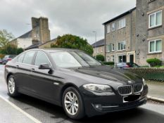 2010 BMW 525D SE AUTO 3.0L DIESEL SALOON IN BLACK WITH >>--NO VAT ON HAMMER--<<