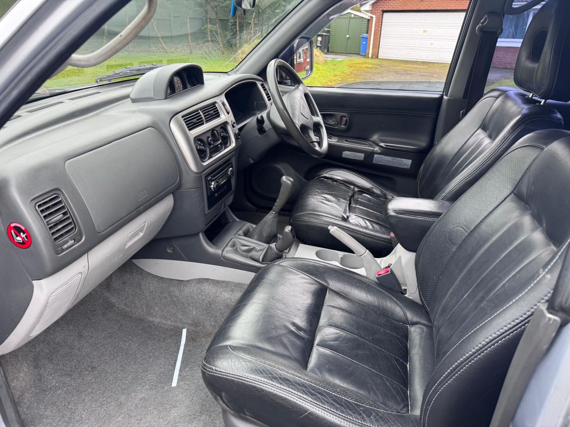 **(ONLY 115K MILEAGE)** 2006 MITSUBISHI SHOGUN SPORT WARRIOR TD 2.5L MANUAL >>--NO VAT ON HAMMER--<< - Image 13 of 15