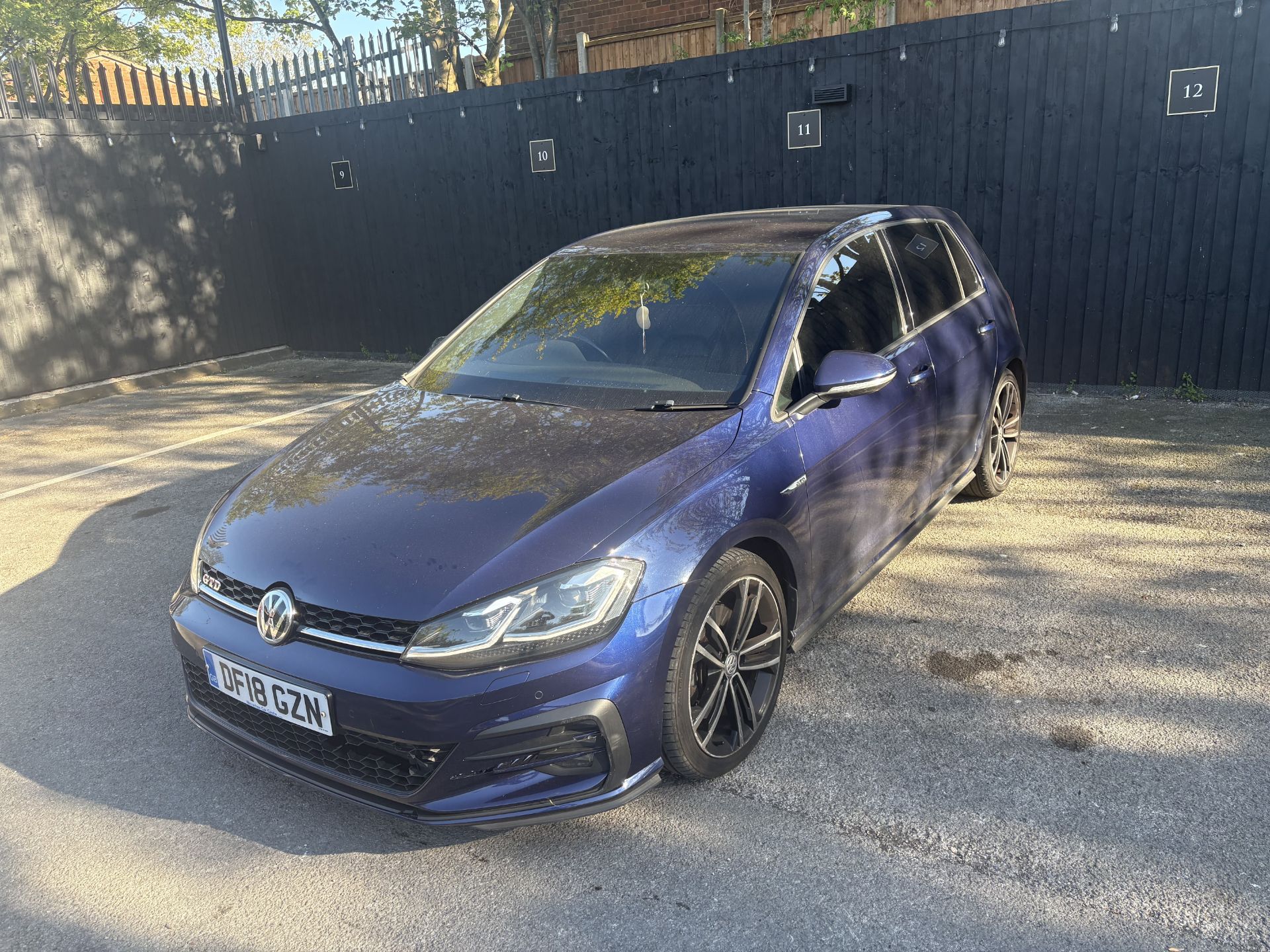 **(ONLY 100K MILEAGE)** 2018 VOLKSWAGEN GOLF GTD 2.0 TDI SEMI-AUTOMATIC >>--NO VAT ON HAMMER--<< - Image 2 of 7