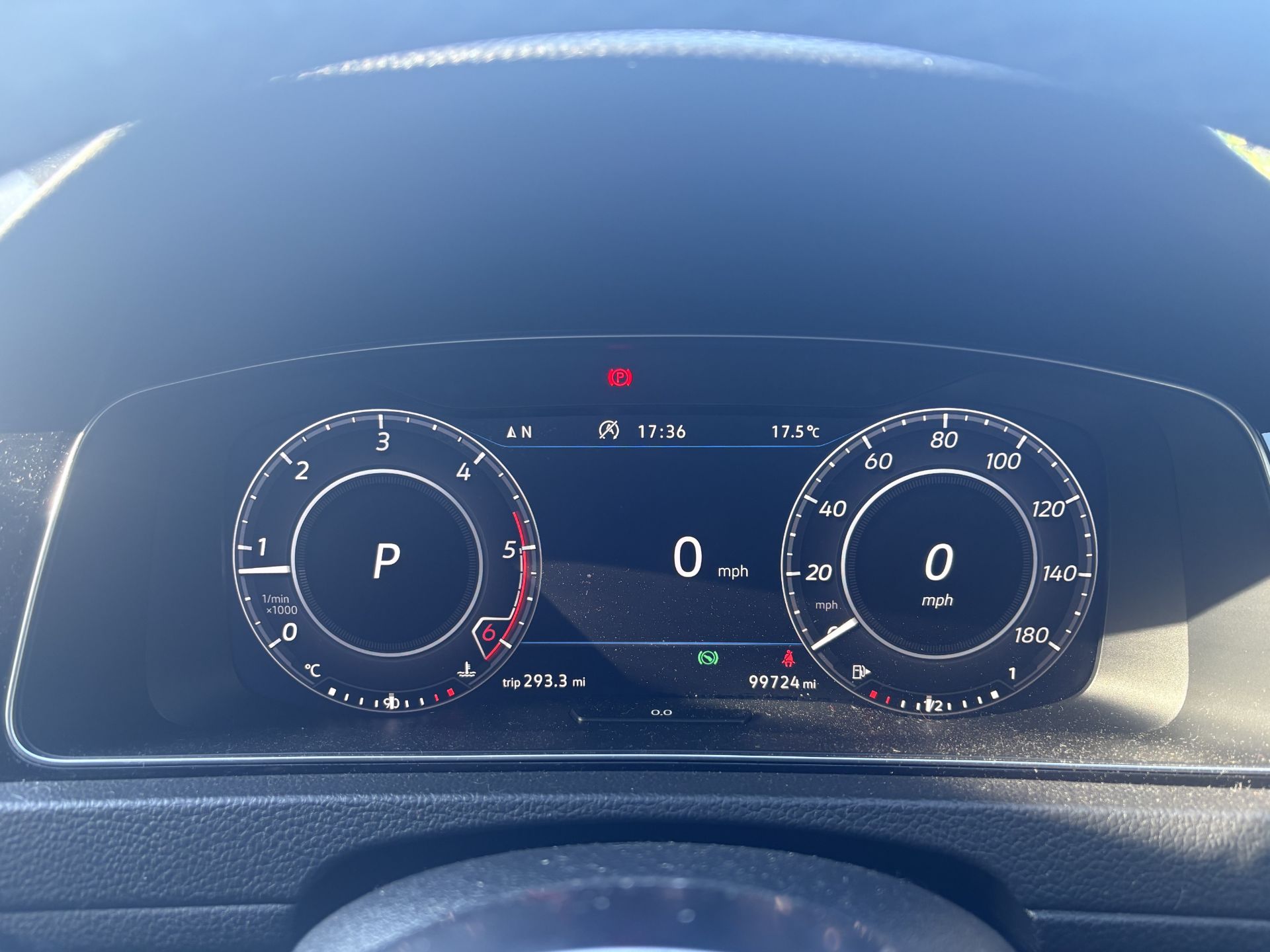 **(ONLY 100K MILEAGE)** 2018 VOLKSWAGEN GOLF GTD 2.0 TDI SEMI-AUTOMATIC >>--NO VAT ON HAMMER--<< - Image 5 of 7