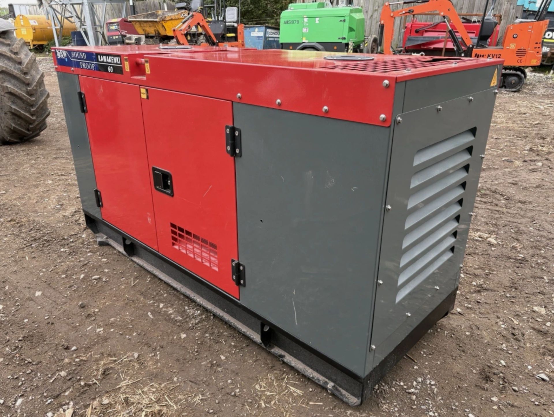 UNUSED KAWAKENKI KK60-111-SSS 2026 60 KVA GENERATOR – 3 PHASE - Image 5 of 7