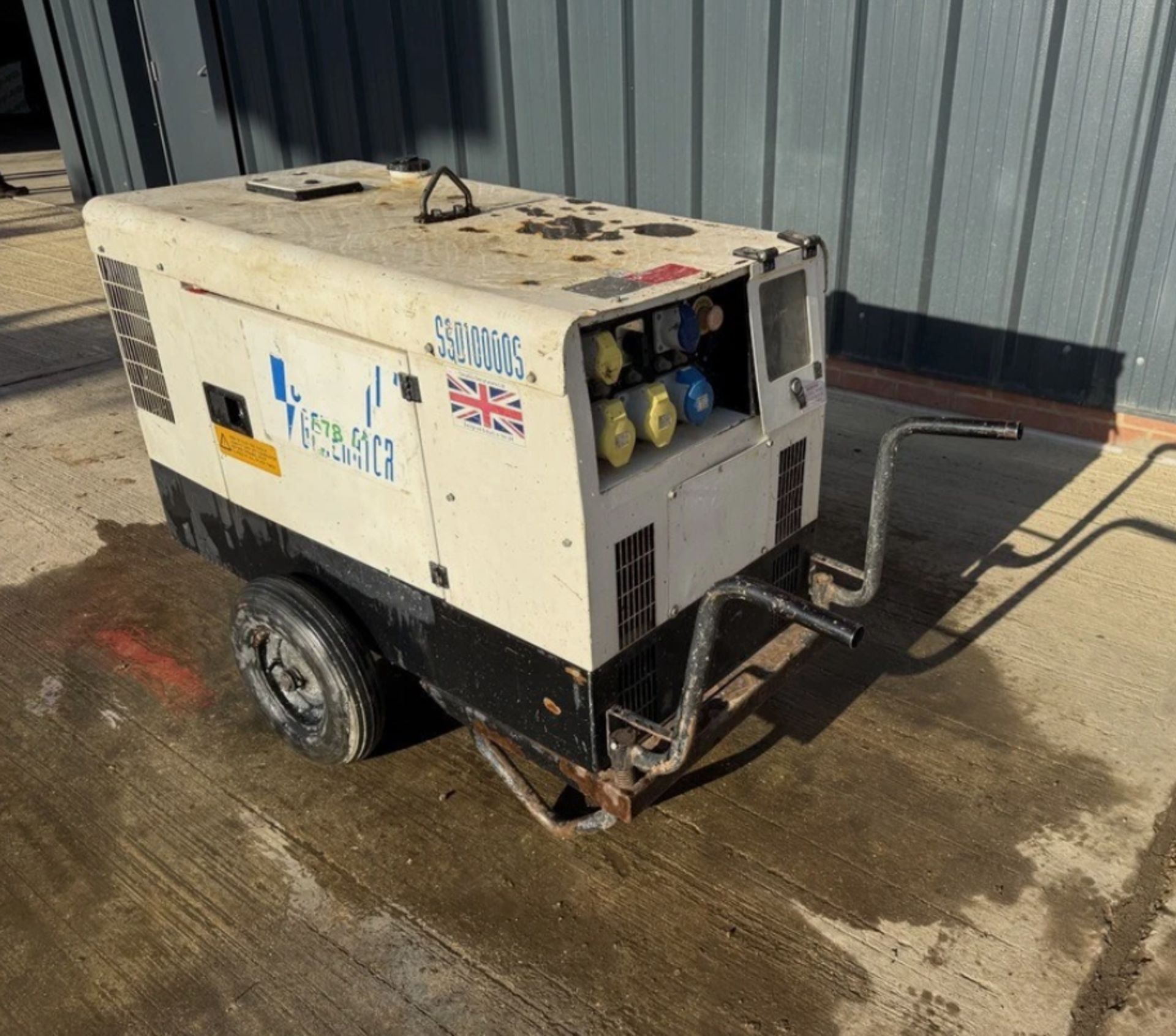 2021 STEPHILL SSD10000S 10 KVA SILENT DIESEL GENERATOR – 4,811 HOURS - Image 3 of 9
