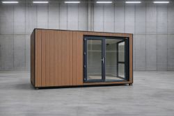 LIQUIDATION OF NEW PREFABRICATED GARDEN ROOMS / OFFICE / TINY HOMES ON BEHALF OF WWW.ADACON.CO.UK -For Trade Buyers- ENDING 11th June 11am