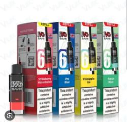 5000 X IVG SAVR 3000 PUFF REFILLS EXPIRY DATES RANGE BETWEEN MARCH 2027 TO JUNE 2027