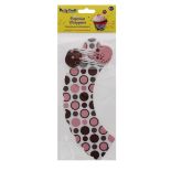 288 X PARTY CRAFT CUPCAKE WRAPPERS PINK RETRO