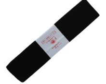 200 X CREPE PAPER BLACK-50X250CM