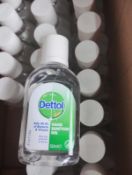 DETTOL HAND SANITIZER GEL – 50ML – JOBLOT OF 22 BOTTLES – BRAND NEW