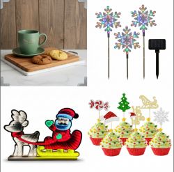 PALLET OF CHRISTMAS DECOR, HOME HARDWARE, TOOLS AND FASHION - RRP £3106.89