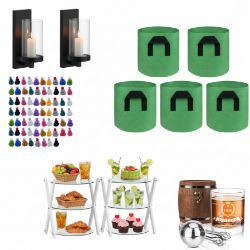 PALLET OF HOME DECOR, LED LIGHTING, GARDEN TOOLS & HOUSEHOLD GOODS - RRP £1564.04