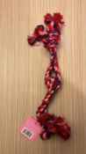 100 X DOG ROPE TUG TOY , RRP £500