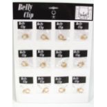 36 X 12PK BELLY CLIP GOLD