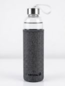 72 X NEW GLASS-NEOPRENE BOTTLE GREY 600 ML