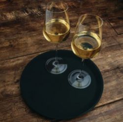 BUNDLES OF 300 ROUND NONE SLIP SERVING TRAYS (MIX OF 11