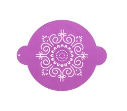 1400 X CAKE DECORATING - FILIGREE CAKE TOP STENCIL