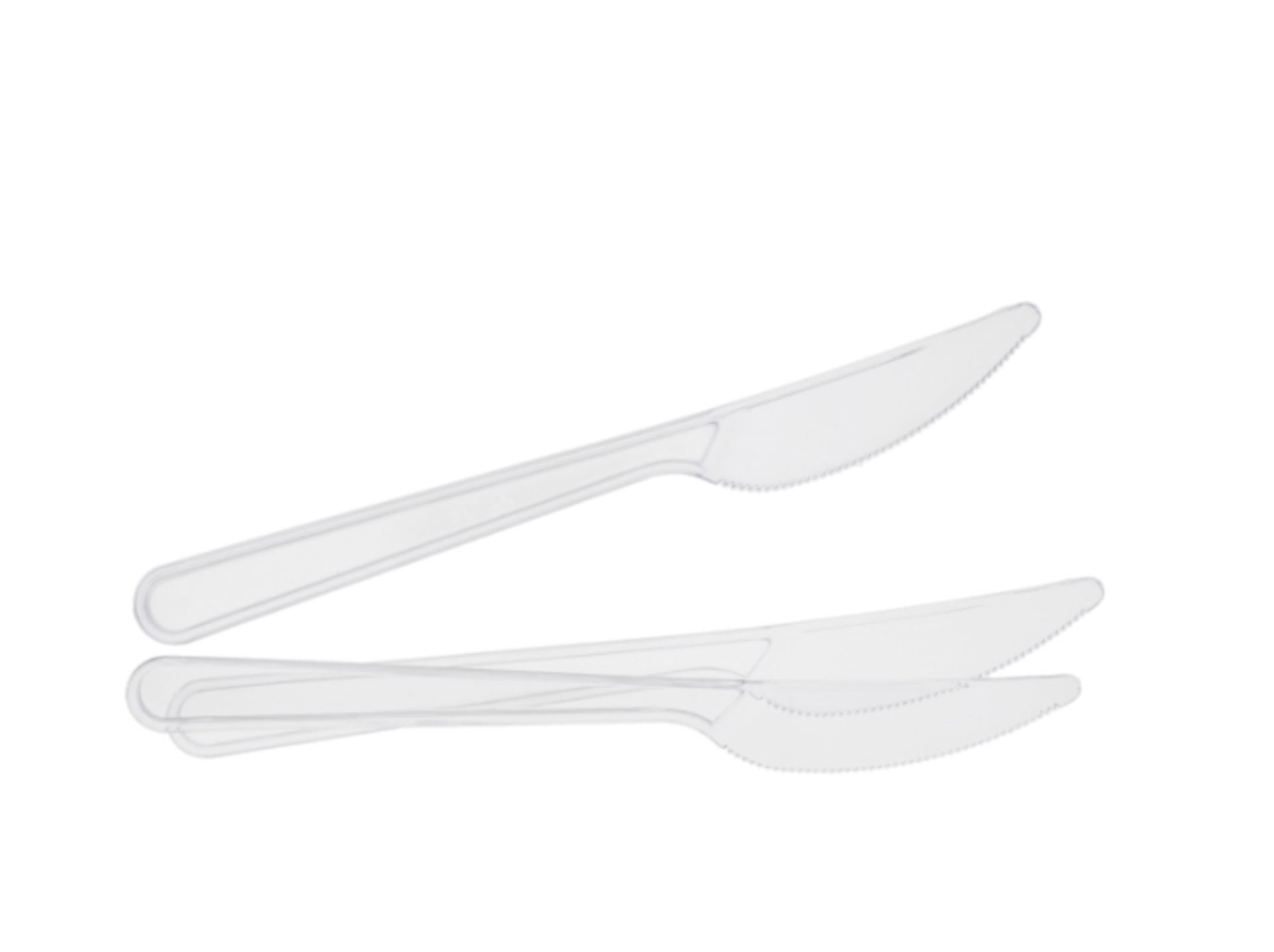 200 X 15 ZAPP PLASTIC KNIVES (40)
