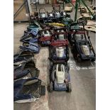 JOB LOT OF CUSTOMER RETURNS – LAWNMOWERS AND GARDEN MACHINERY.