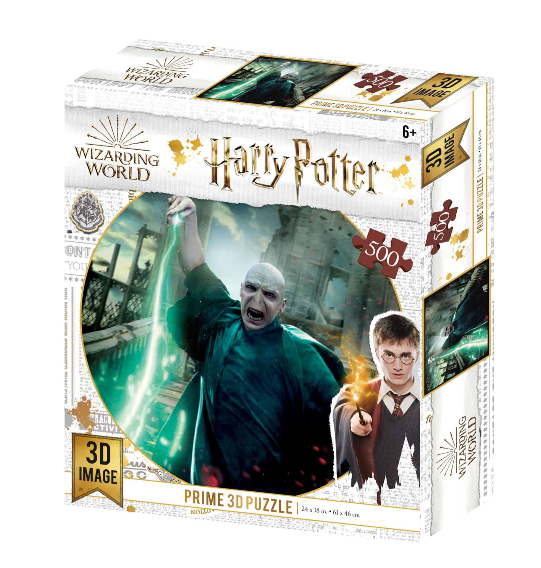 HARRY POTTER - VOLDEMORT PRIME 3D 500PC PUZZLE - Image 3 of 4