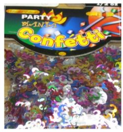 24 X FOIL TABLE PARTY CONFETTI-AGE 2 (24)