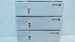 3X NEW - XEROX 106R02260 / 106R02259 / 106R02257 TONER CARTRIDGE SET CMY