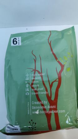 X10 PACKS OF 6 BOTTLE PACKER REUSABLE WINE BOTTLE PROTECTOR SLEEVES