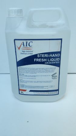 X20+ BOTTLES OF APEX STERI-HAND FRESH LIQUID 5L