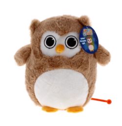 12 X CUDDLE GLOWERS BABY OWL BROWN (0/12)