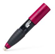 240X FABER CASTELL SHARPENER + ERASER WITH CATCH
