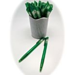 2000 X BALLPEN FROSTY ASSTD GREEN