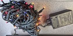 BULK LOT OF 60 KONSTSMIDE 100 LED MULTI COLOURED CHRISTMAS LIGHTS RRP £14.99 EACH