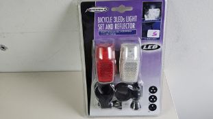 5 PC BICYCLY 3 LED LIGHT