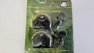 9 PC BICYCLE LIGHTS