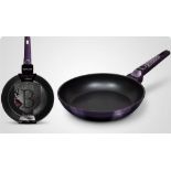 18 X NEW FRYPAN, 28 CM, PURPLE ECLIPSE COLLECTION