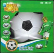 5 X KIDS HOVER SOCCER BALLS – AIR CUSHION TOY WITH LED LIGHTS – INDOOR FUN GIFT