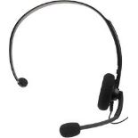 150 X BRAND NEW GENUINE OFFICIAL MICROSOFT XBOX 360 HEADSET & MIC WITH MUTE SWITCH