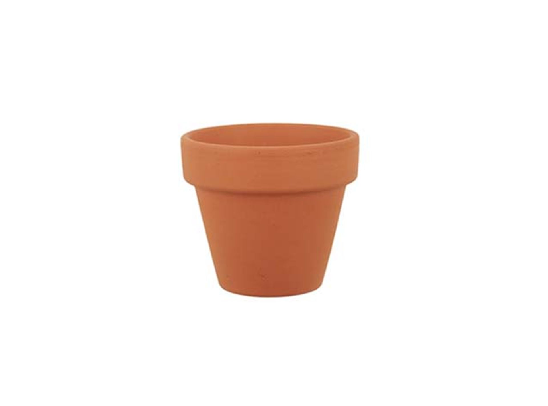 31 X TERRACOTTA CLAY POT: 1.5" (1 1/2"H X 1 7/8"W)