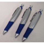 1000 X TORONTO PLASTIC PEN WITH BLUE GRIP