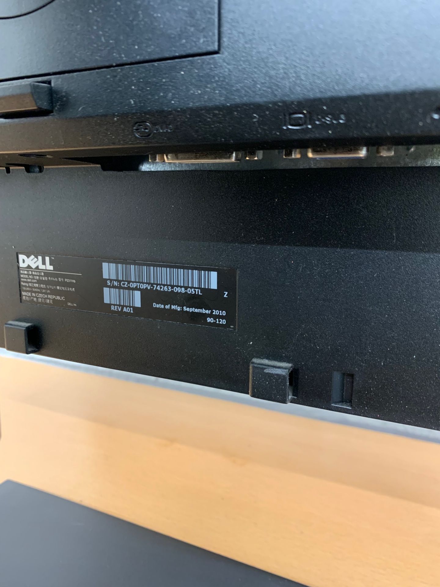 DELL P2311HB 23-INCH FULL HD WIDESCREEN LCD MONITOR - USED - Image 3 of 3