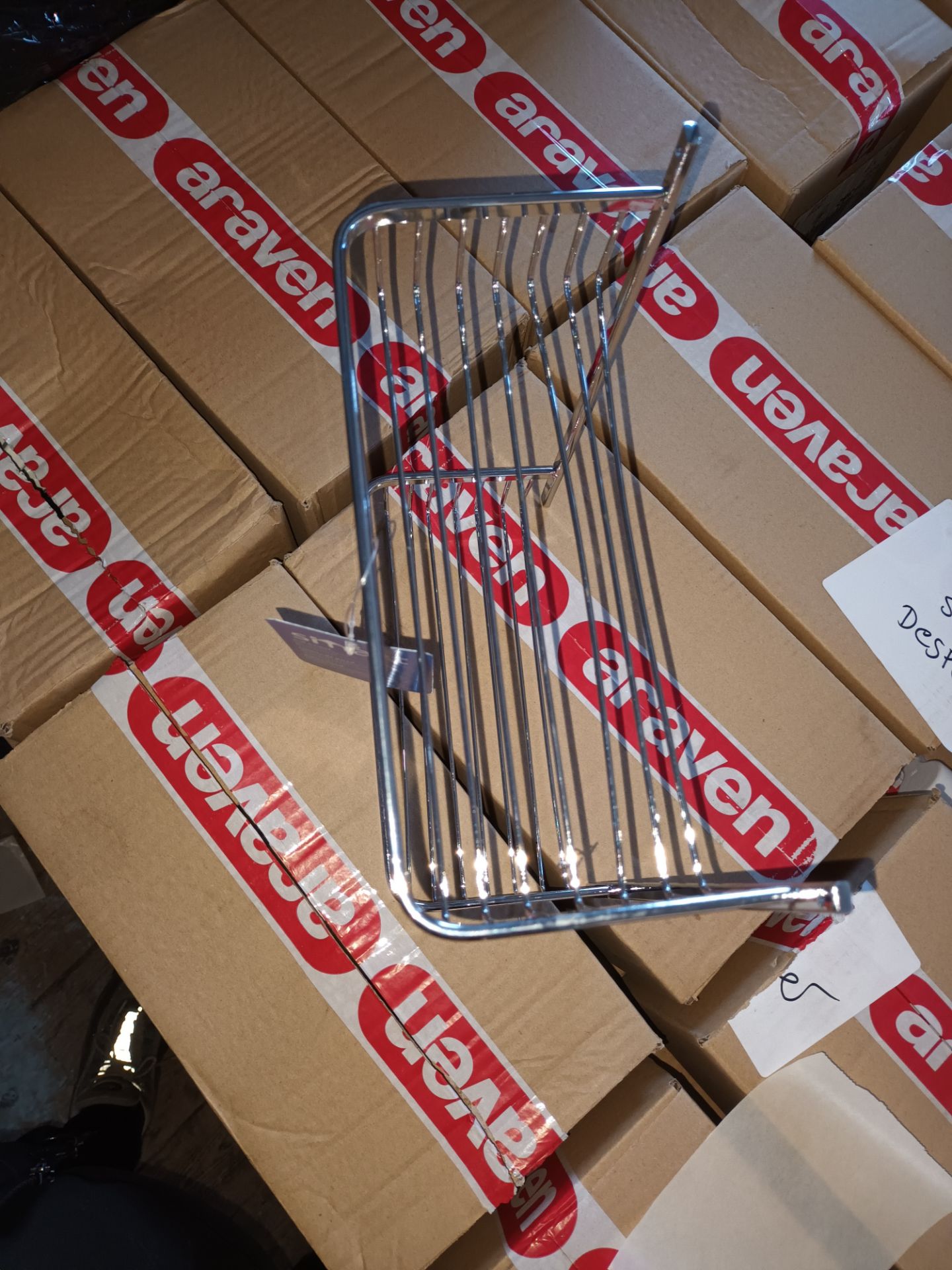 160× SHOWER CADDY RACKS CHROME - Image 3 of 7