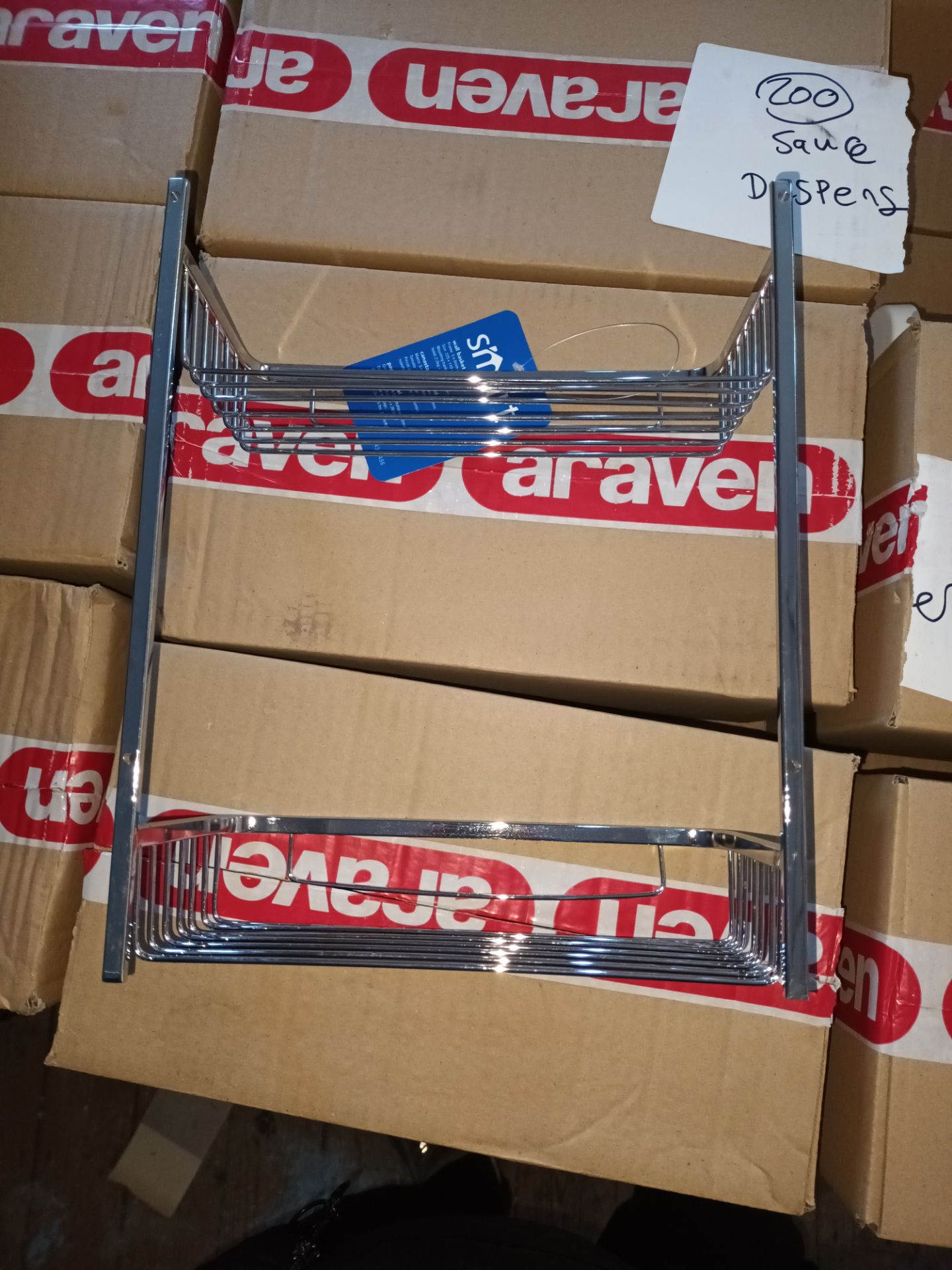 160× SHOWER CADDY RACKS CHROME - Image 4 of 7