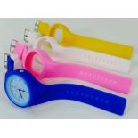 100 X 4 IN 1 INTERCHANGEABLE COVER WATCH - SILICONE