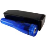 200 X TRANS TORCH BLUE WITH BOX-NO BATTERIES