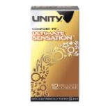 288 X UNITY ULTIMATE SENSATION-12PC CONDOMS-089285