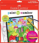 48 X NEW FABER CASTELL COLOUR BY NUMBER FAIRY GARDEN
