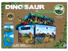 24 X NEW DINOSAUR ZIPBIN & PLAYMAT PLUS 2 DINOS