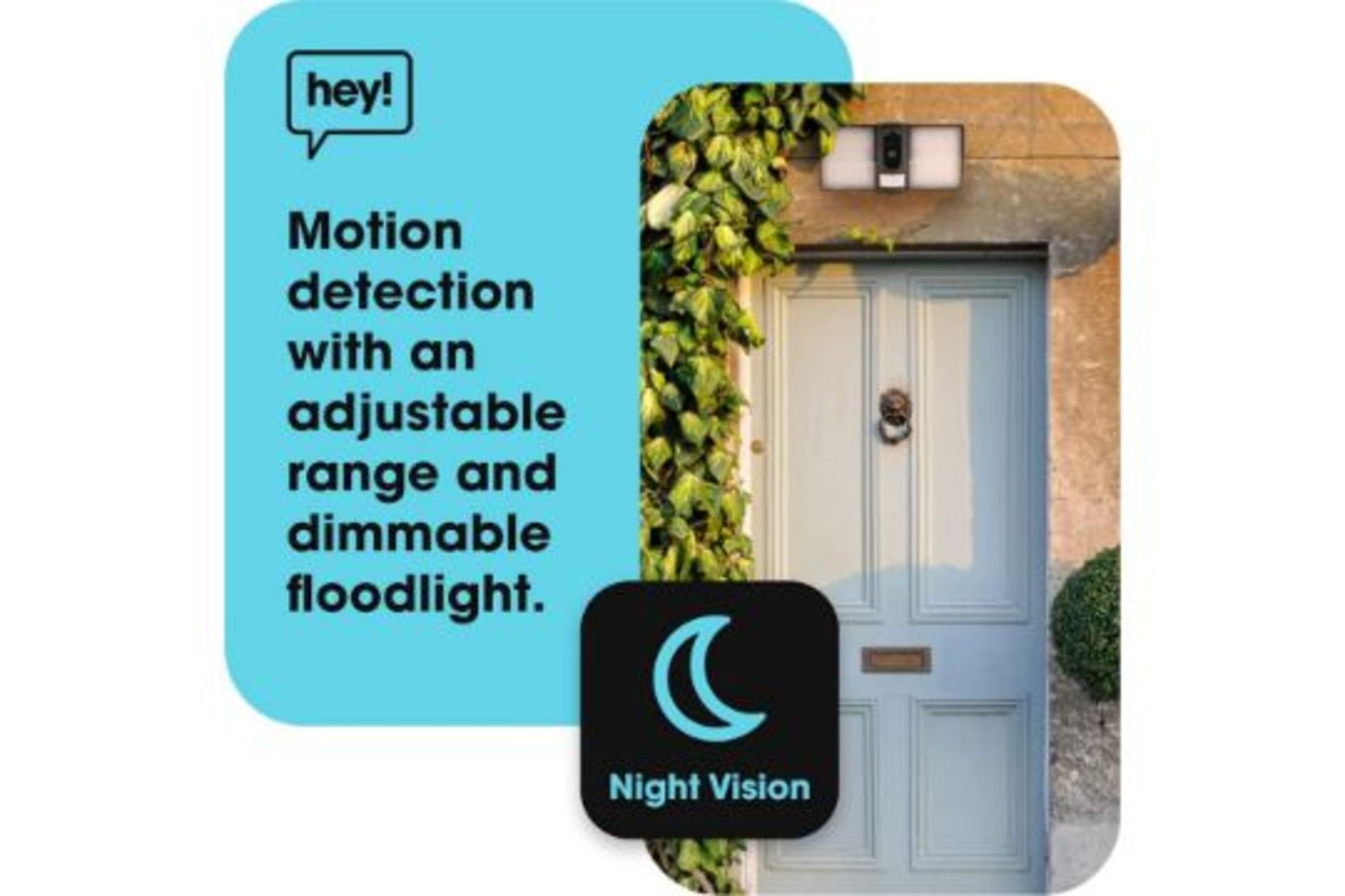 BULK LOT OF 10 X NEW & BOXED HEY! SMART OUTDOOR SECURITY CAMERA SENSOR LIGHT. RRP £124.99 EACH - Image 4 of 5