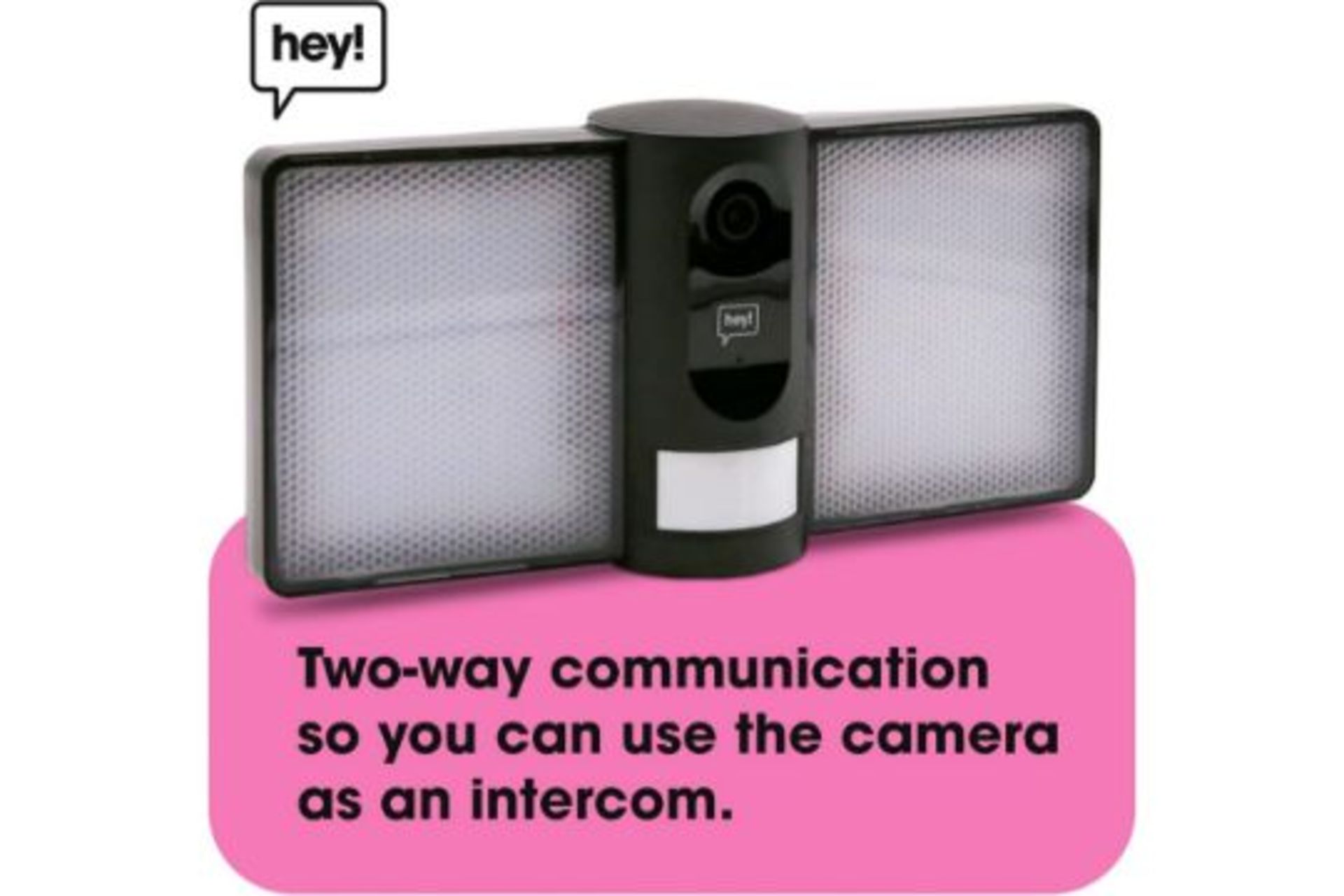 BULK LOT OF 10 X NEW & BOXED HEY! SMART OUTDOOR SECURITY CAMERA SENSOR LIGHT. RRP £124.99 EACH - Image 2 of 5