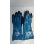 X 12 PAIRS - NEW WONDER GRIP WG-528L OIL GUARD WORK GLOVES SIZE 8/M