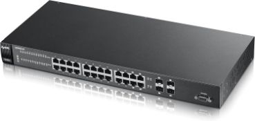 BRAND NEW ZYXEL GS1910-24 24 PORT GIGABIT SMART RACKMOUNT SWITCH WITH GIGABIT UPLINK RRP: £199