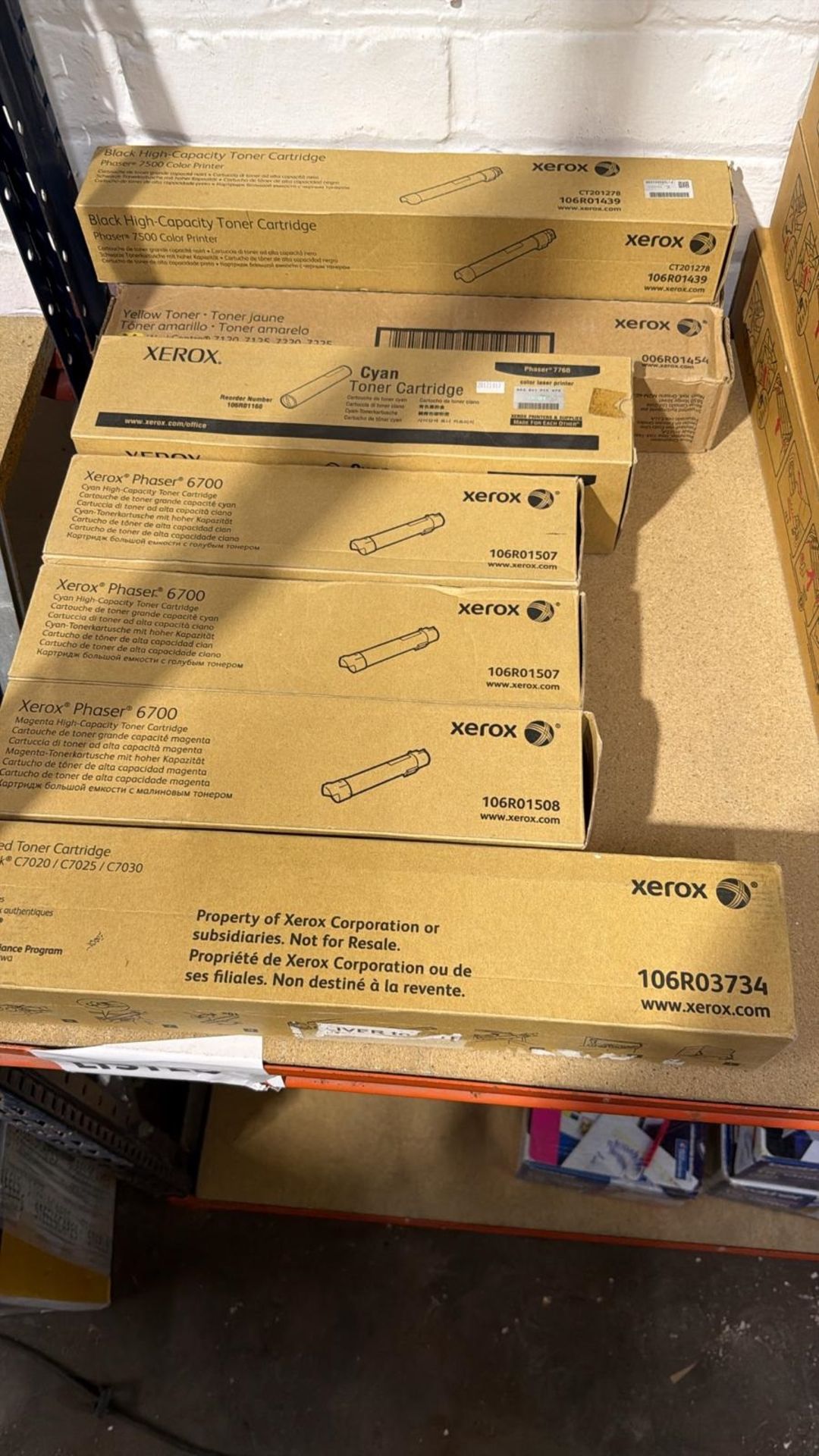 BRAND NEW GENUINE XEROX TONER CARTRIDGES – PHASER 6700, 7500, 7760 & VERSALINK SERIES