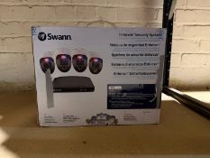 SWANN ENFORCER™ 1080P FULL HD SECURITY SYSTEM – 4-CAMERA KIT WITH 8-CHANNEL DVR